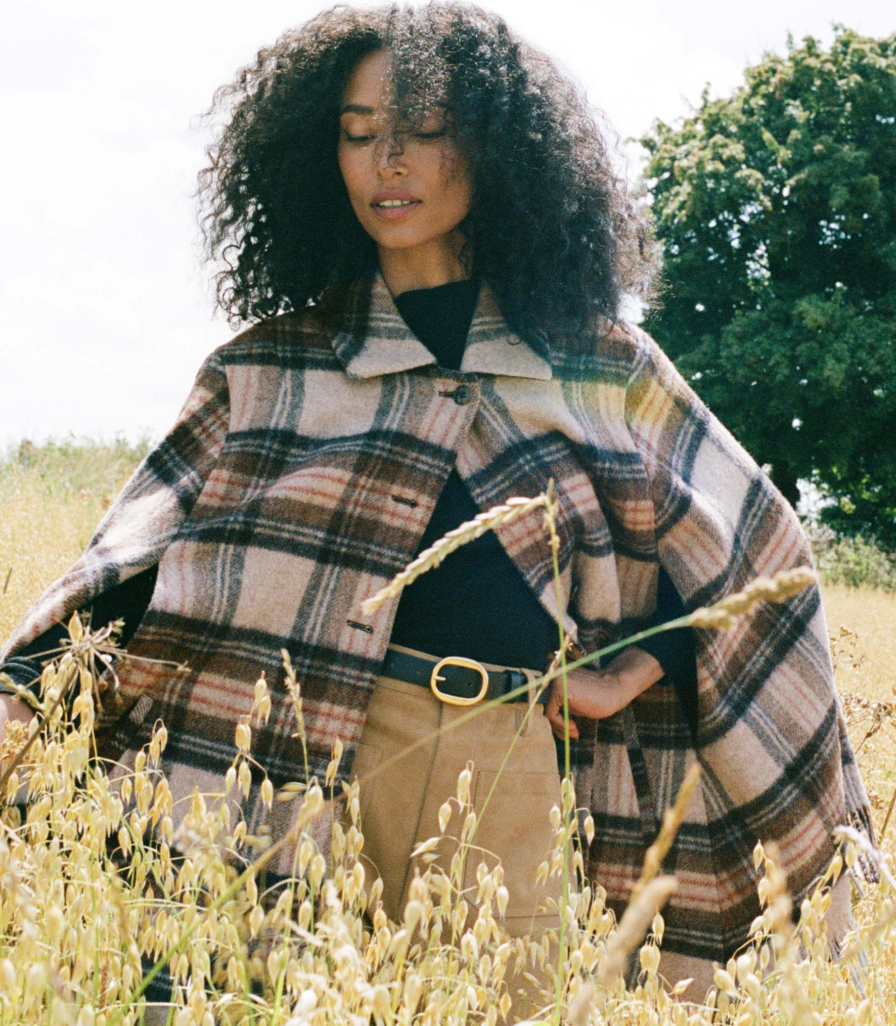 KENT CAPE -- MACLAINE PLAID | FALL 24