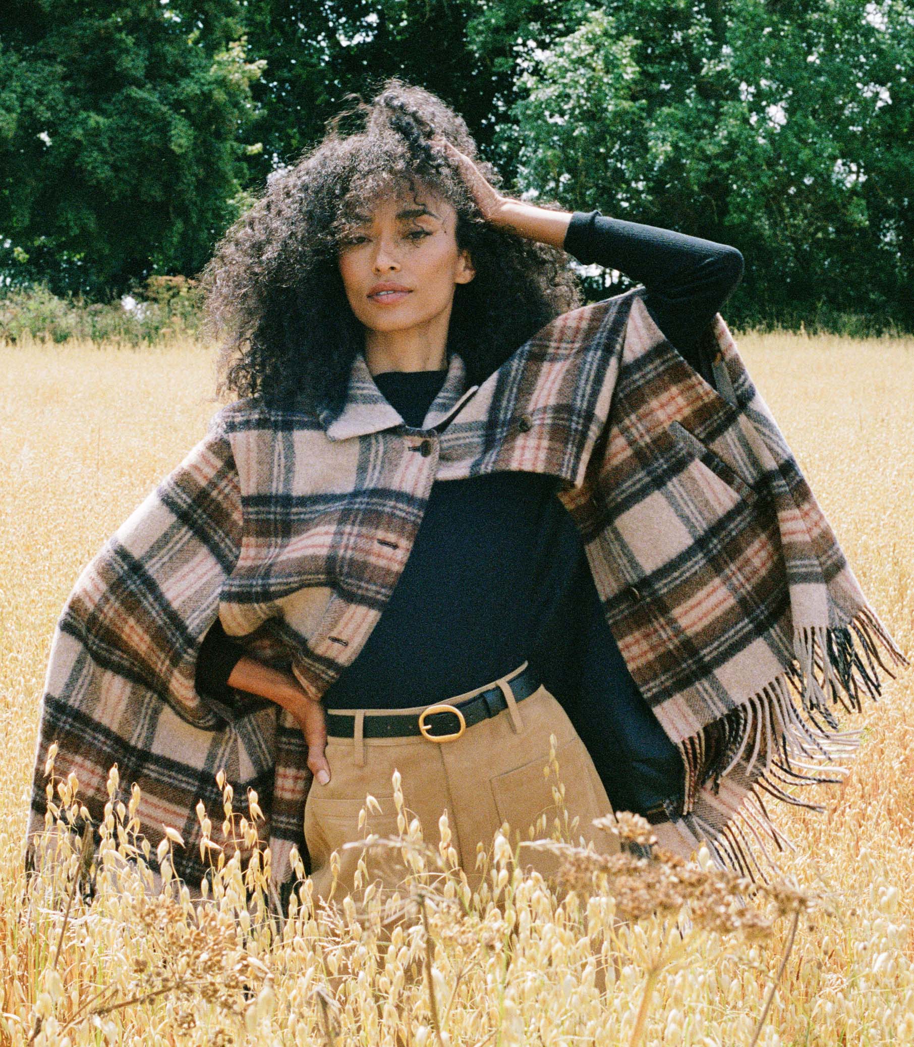 KENT CAPE -- MACLAINE PLAID | FALL 24