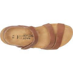 Women's Naot Kayla Latte Brown Leather