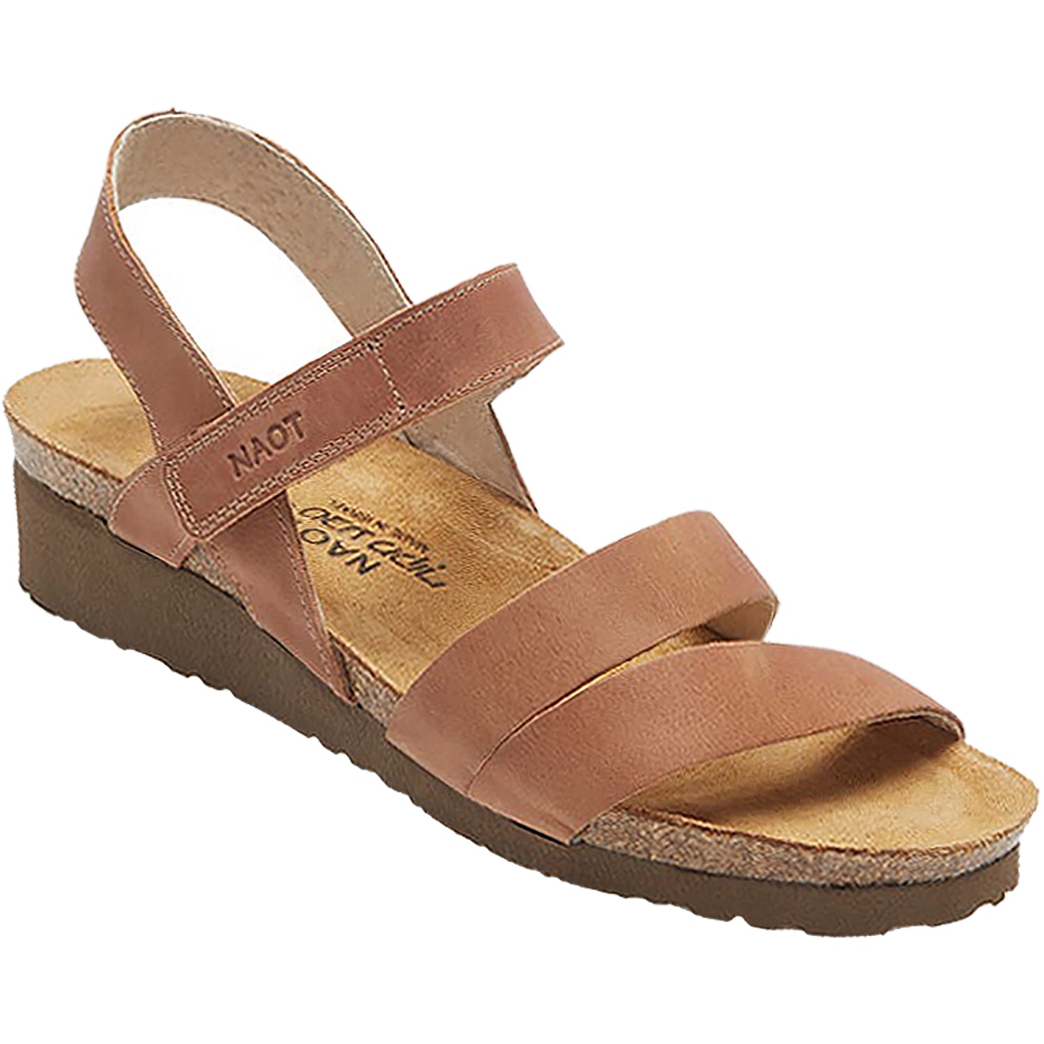 Women's Naot Kayla Latte Brown Leather