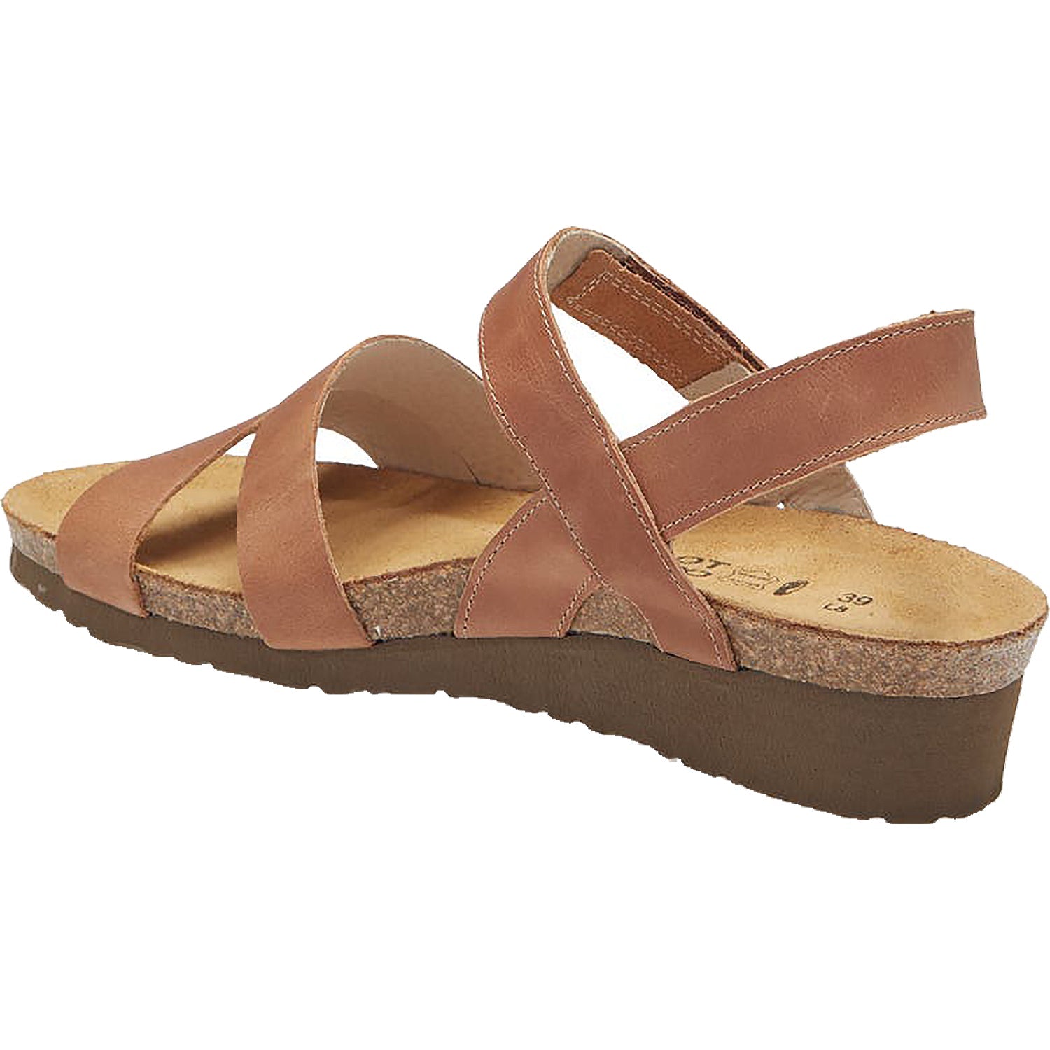 Women's Naot Kayla Latte Brown Leather