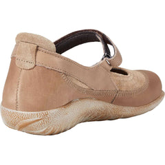 Women's Naot Kirei Almond Suede/Bark Nubuck/Soft Stone Leather