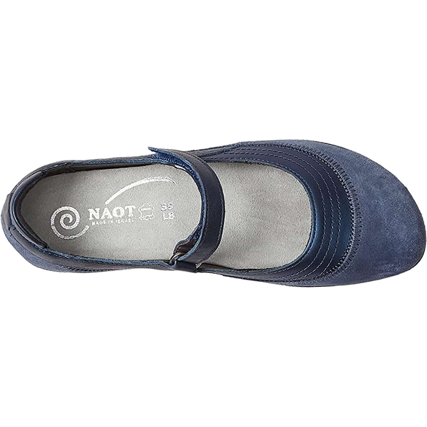 Women's Naot Kirei Polar Sea/Midnight Blue/Blue Ink Leather/Nubuck