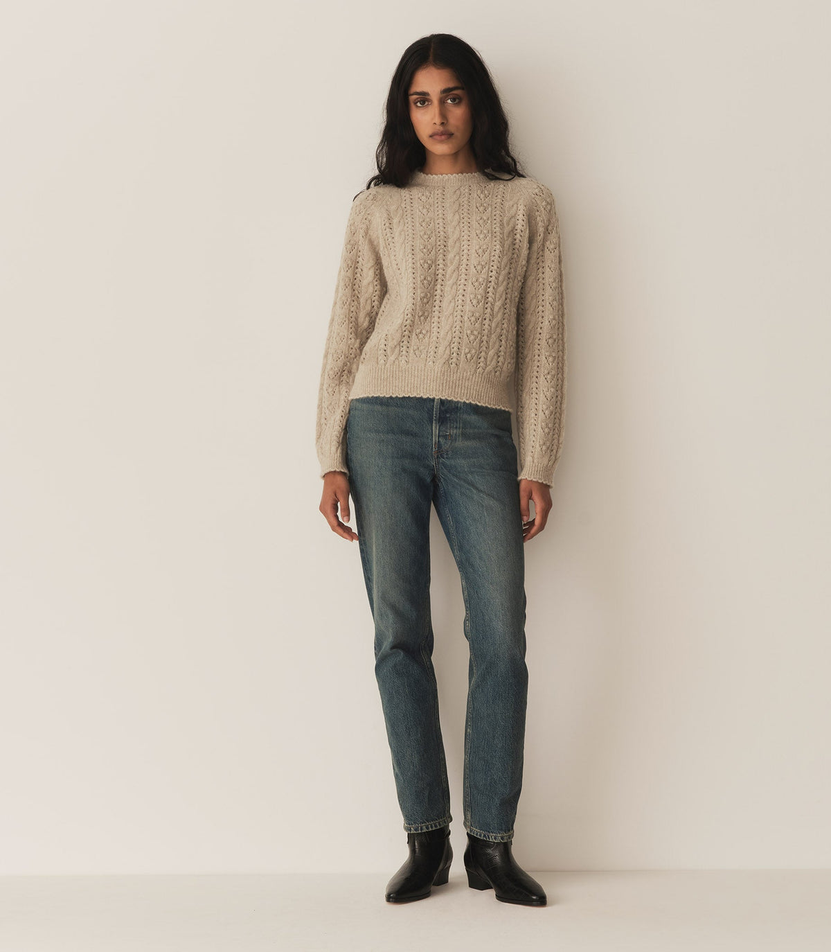 LANGLEY SWEATER -- EARL GREY | FALL 24