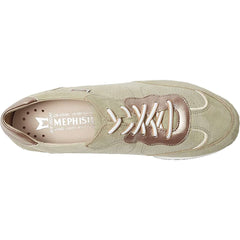 Women's Mephisto Laurena Light Khaki Suede/Leather