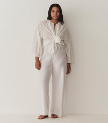 LAVON LINEN PANT -- SALT | SUMMER 24