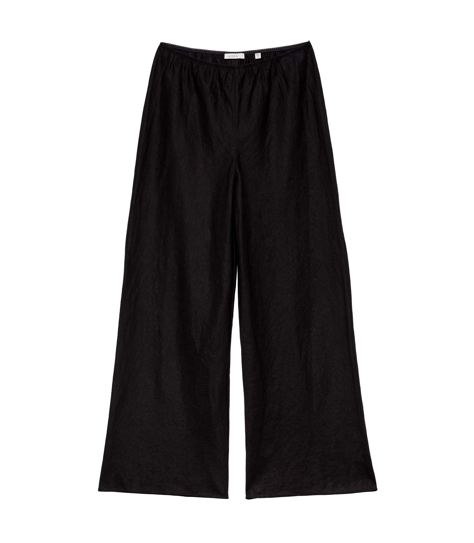 LAVON LINEN PANT -- BLACK | SUMMER 24