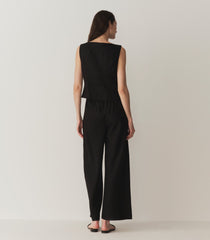 LAVON LINEN PANT -- BLACK | SUMMER 24