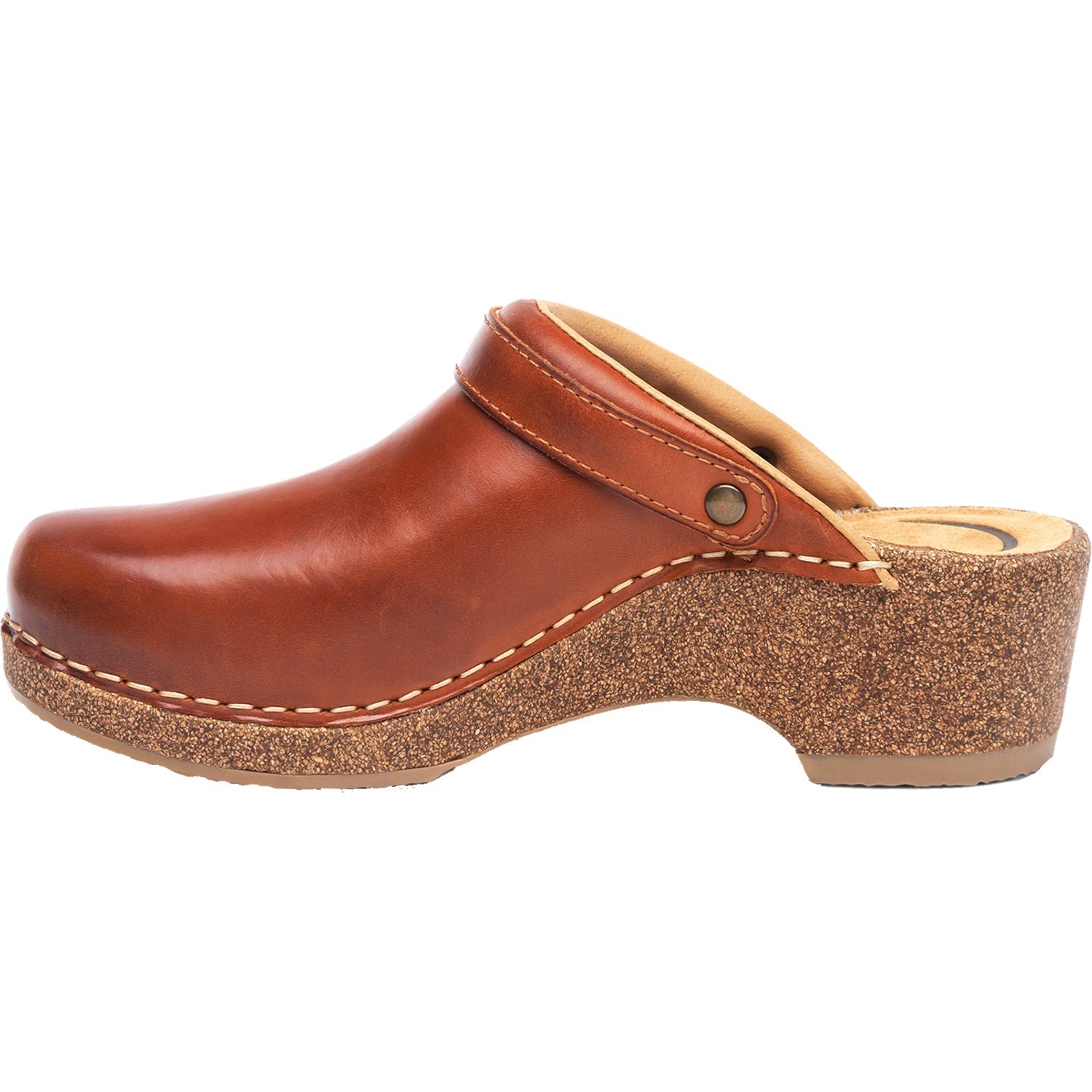 Women's Aetrex Beckie Cognac Leather