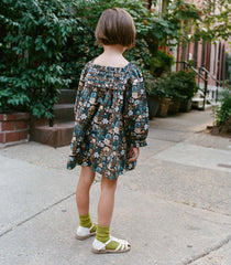 LITTLE ACTON DRESS -- BLEU ARBOR FLORAL | FALL 24