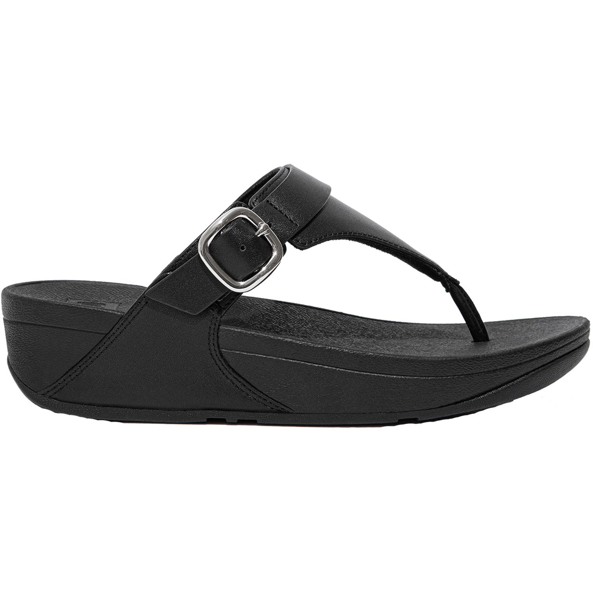 Women's FitFlop Lulu Black Leather