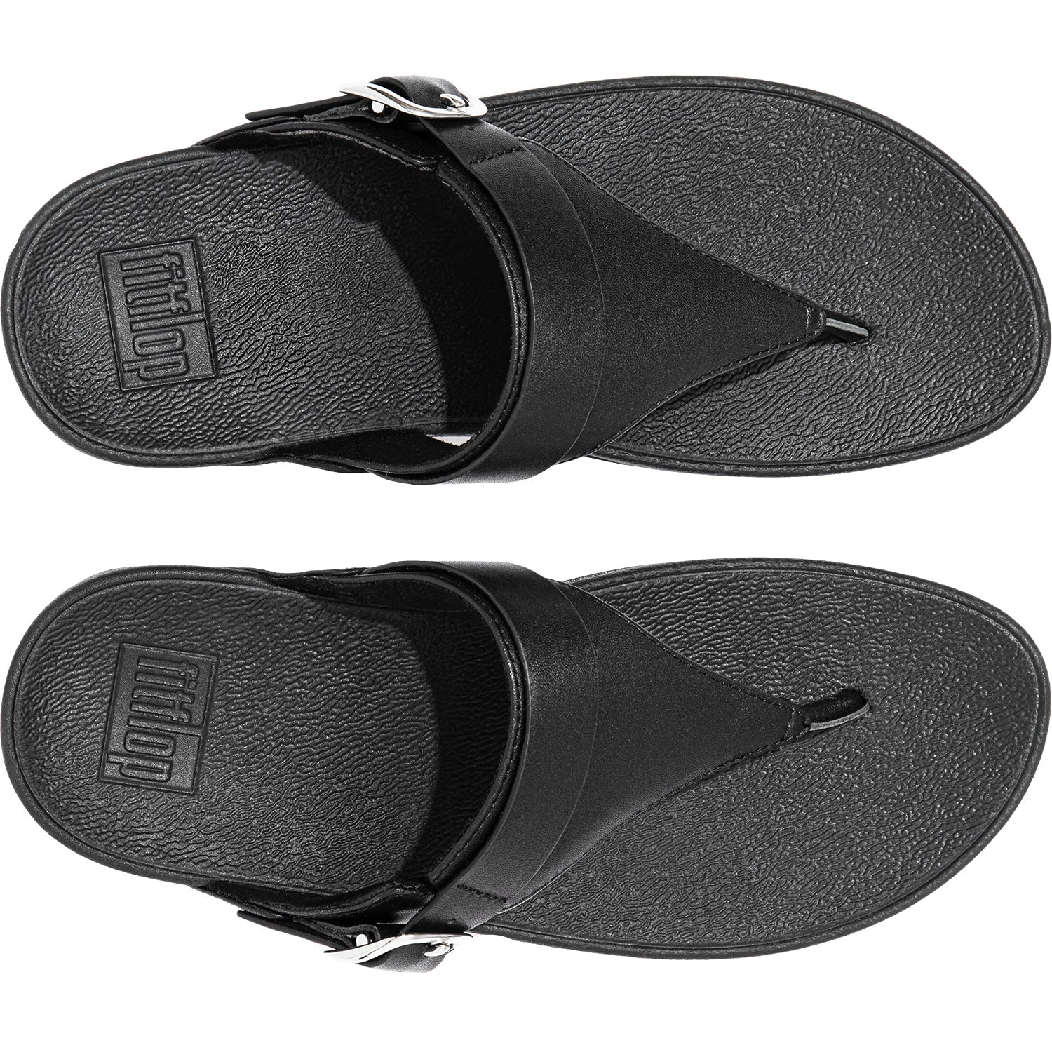 Women's FitFlop Lulu Black Leather