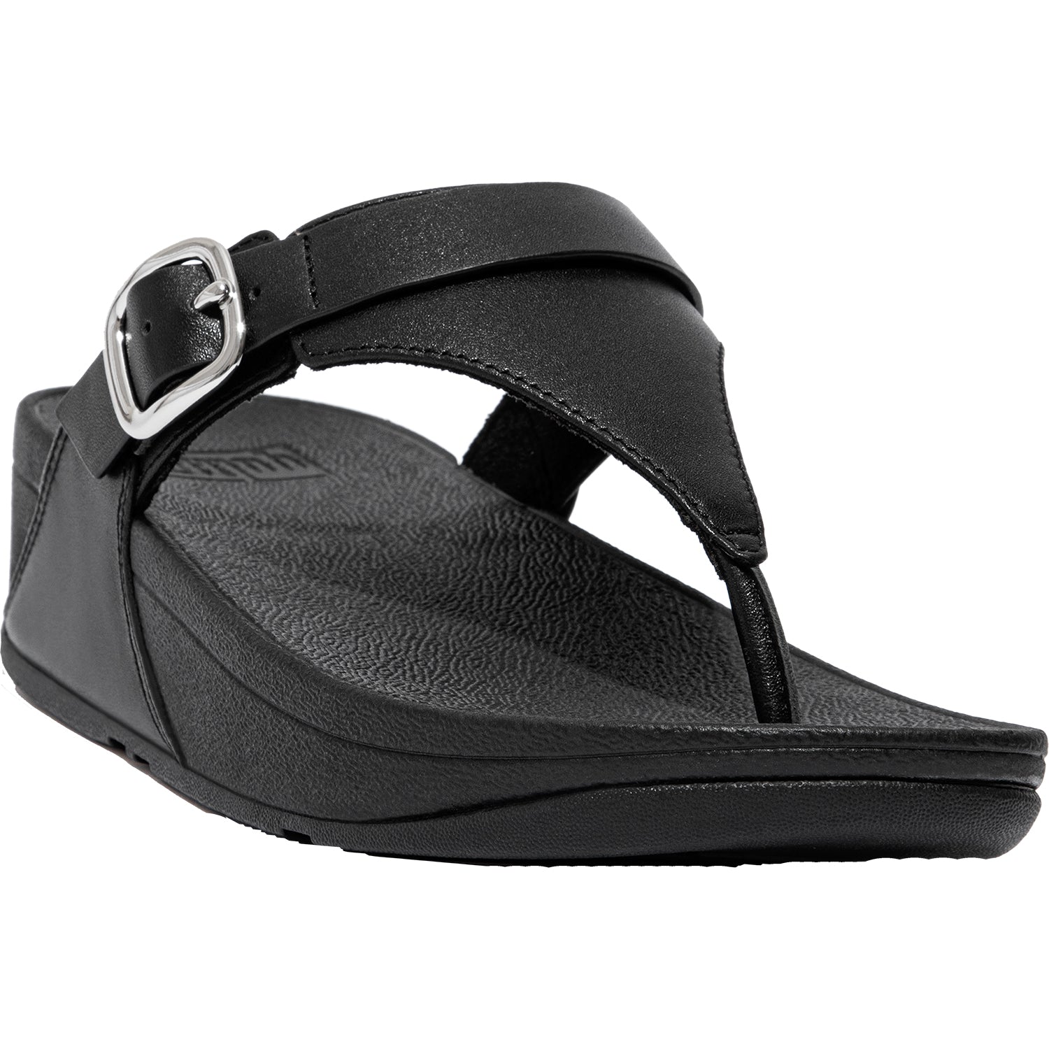 Women's FitFlop Lulu Black Leather