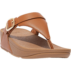 Women's FitFlop Lulu Light Tan Leather