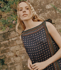 MALIA DRESS -- MONTMARTRE FOULARD | FALL 24