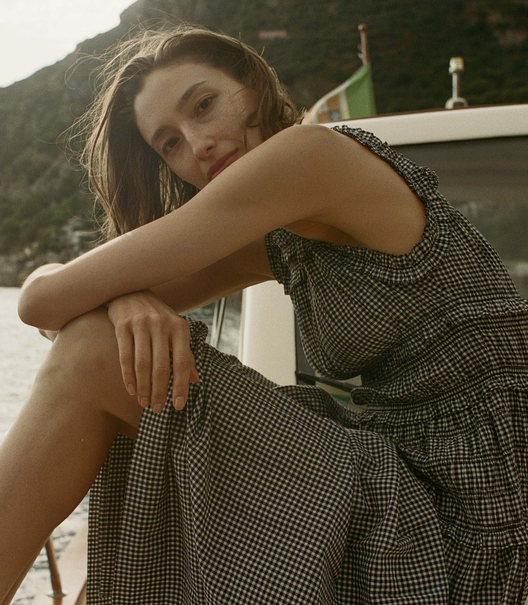 MALLORY DRESS -- LA MADDALENA GINGHAM | SPRING 24