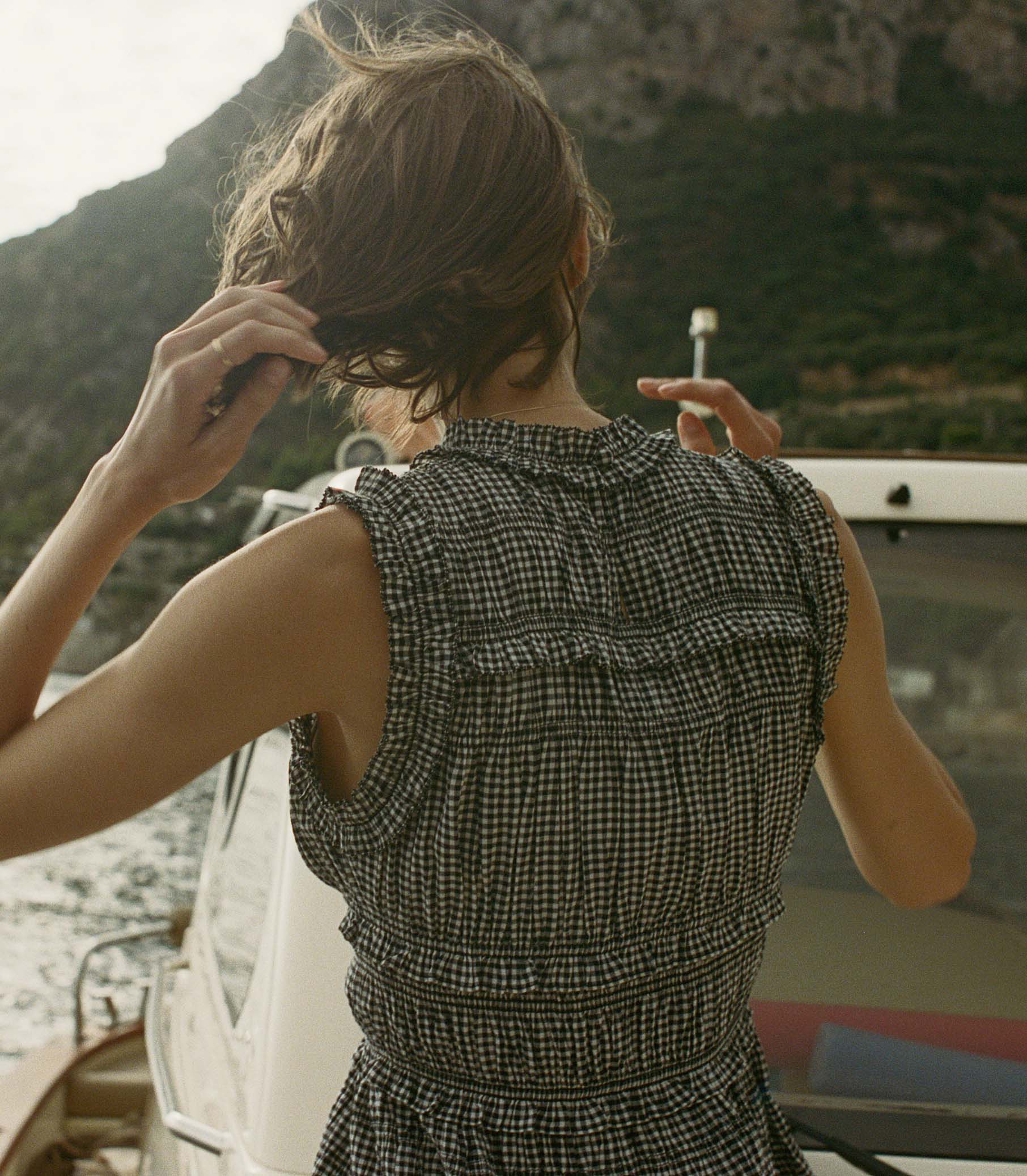 MALLORY DRESS -- LA MADDALENA GINGHAM | SPRING 24