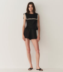 MARGIE TOP -- BLACK | SUMMER 24