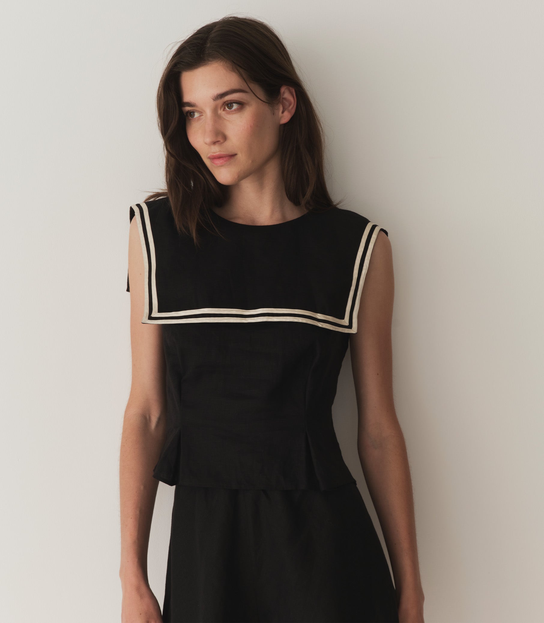 MARGIE TOP -- BLACK | SUMMER 24