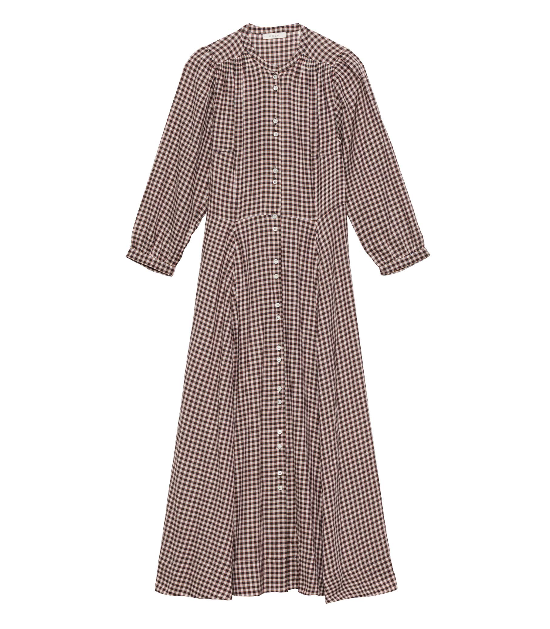 MARIELLE DRESS -- DELPHINE PLAID | FALL 24