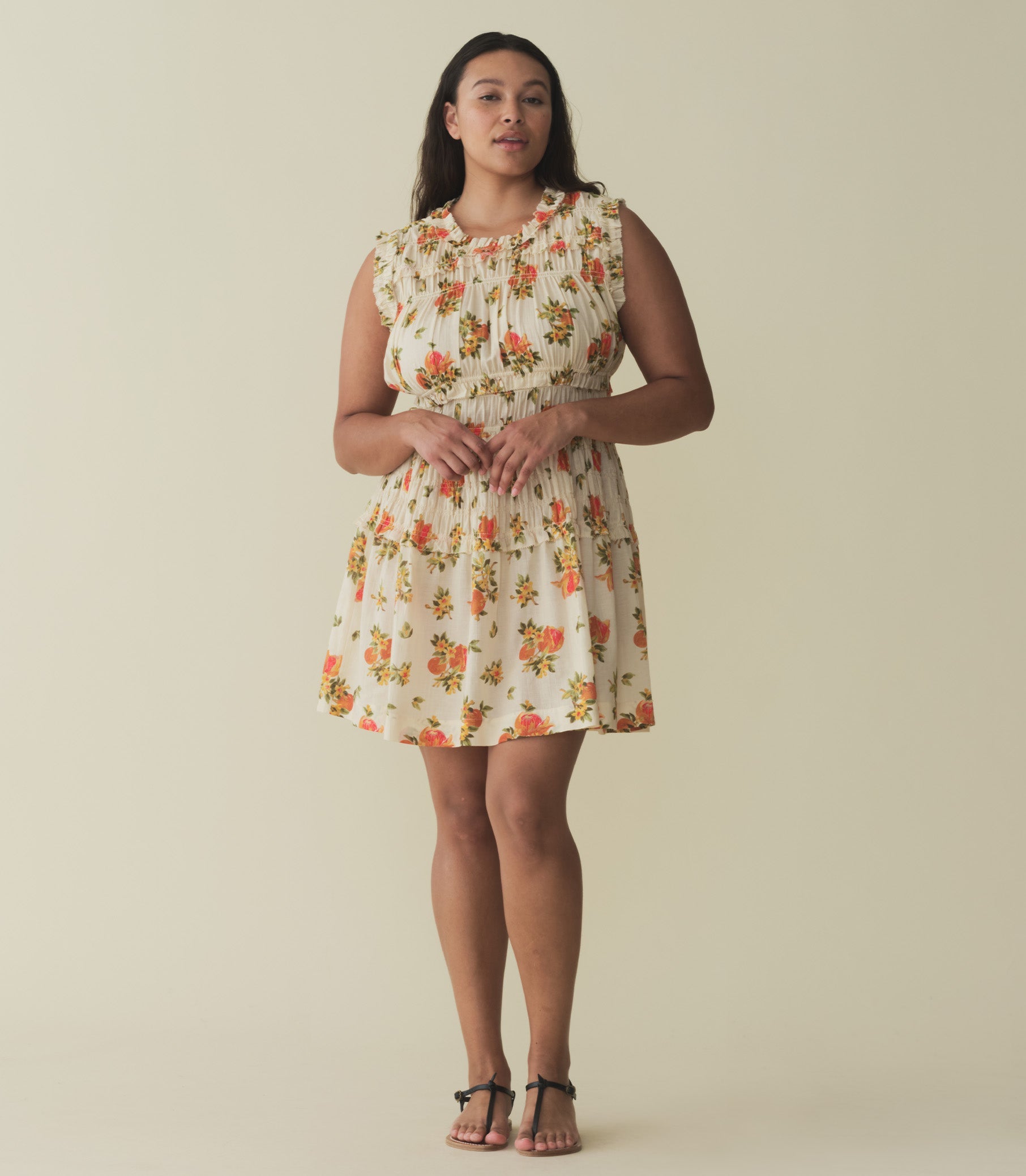 MARTHA DRESS -- ORANGERIE FLORAL | SPRING 24