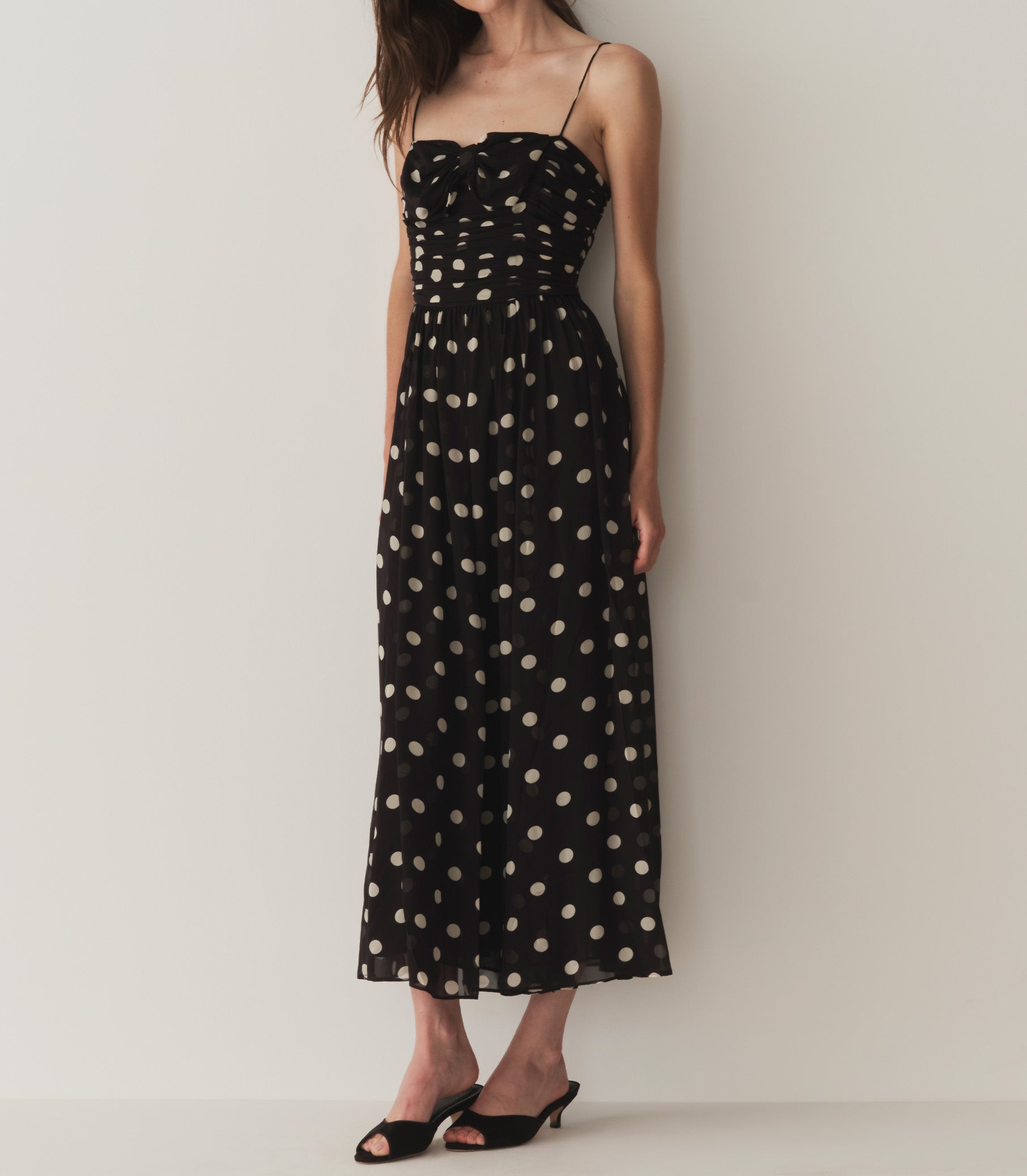 MARYANNA DRESS -- NOIR SOLSTICE SKY DOT | SUMMER 24