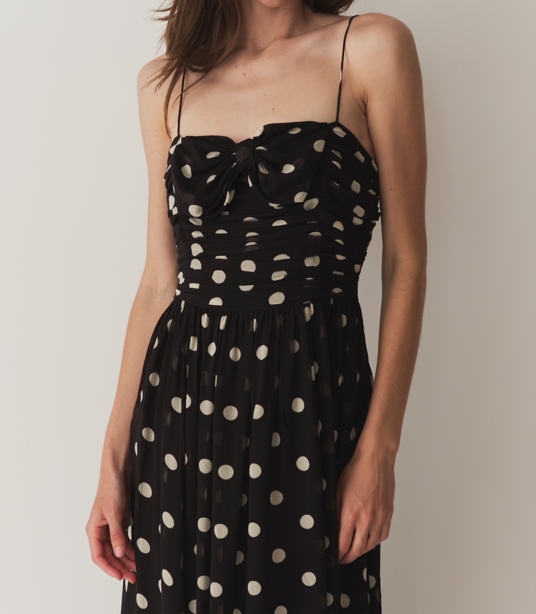 MARYANNA DRESS -- NOIR SOLSTICE SKY DOT | SUMMER 24