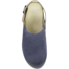 Women's Dansko Merrin Blue Burnished Suede