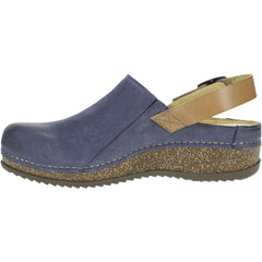 Women's Dansko Merrin Blue Burnished Suede