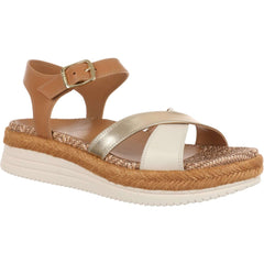 Womens Vionic Mar Camel/Gold Leather