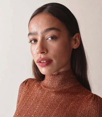 MINOU TURTLENECK -- PERSIMMON | HOLIDAY 23