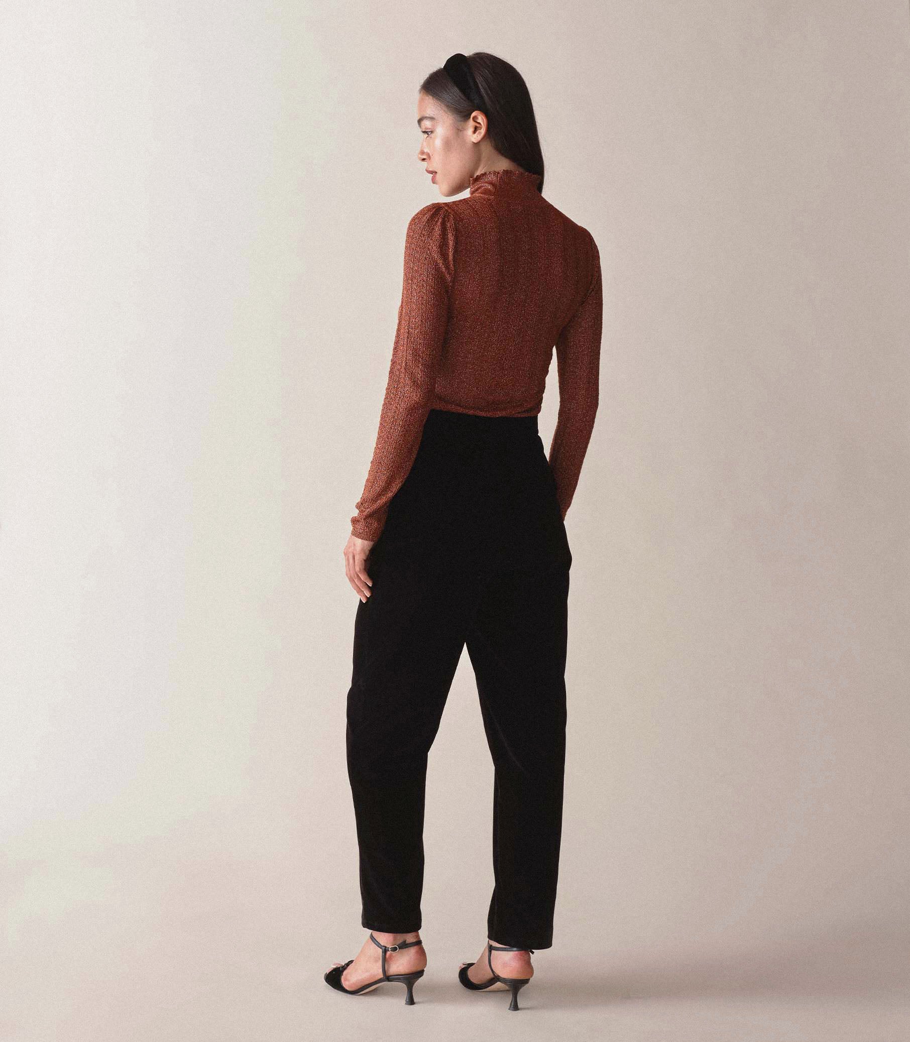 MINOU TURTLENECK -- PERSIMMON | HOLIDAY 23