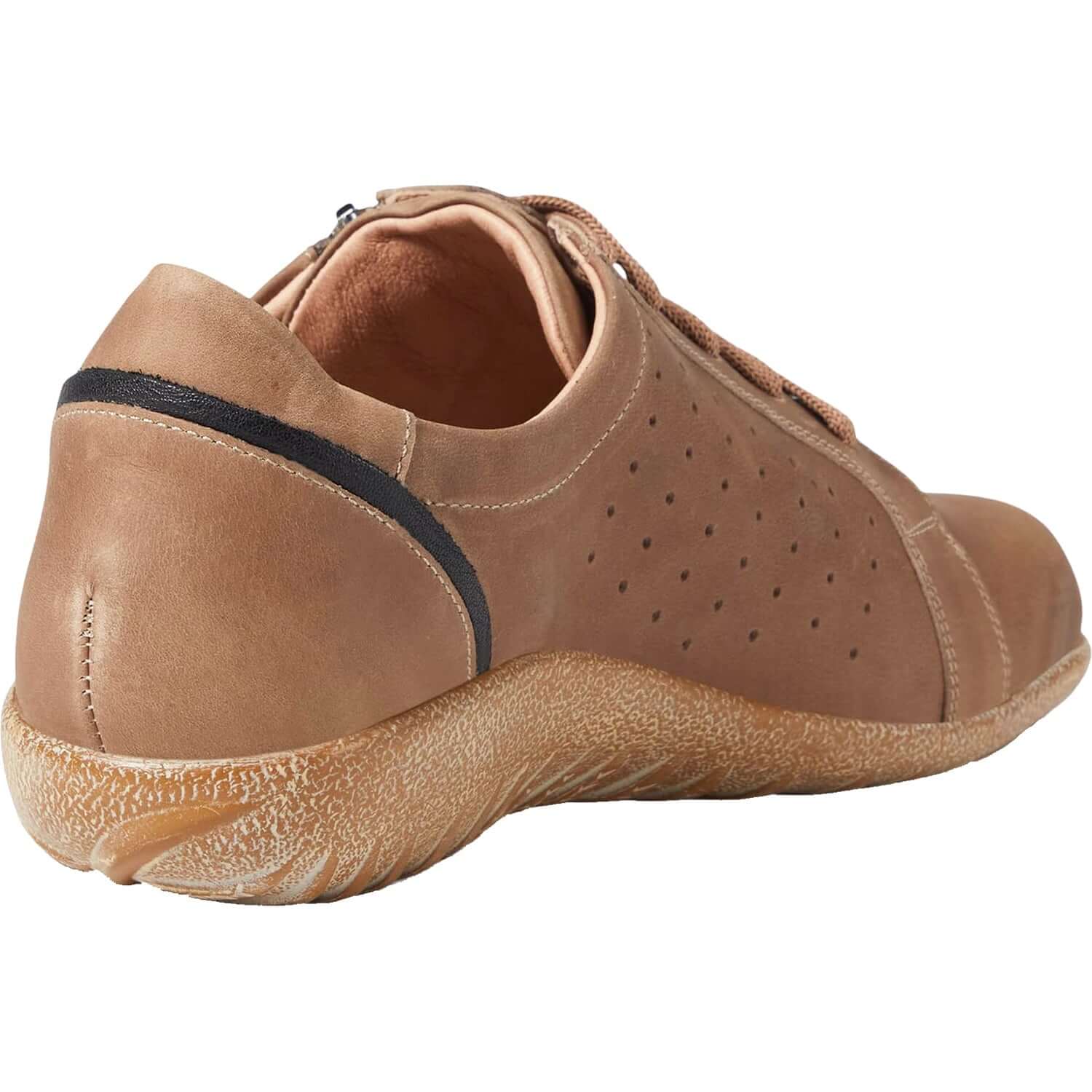 Women's Naot Moko Bark Nubuck/Soft Black Leather