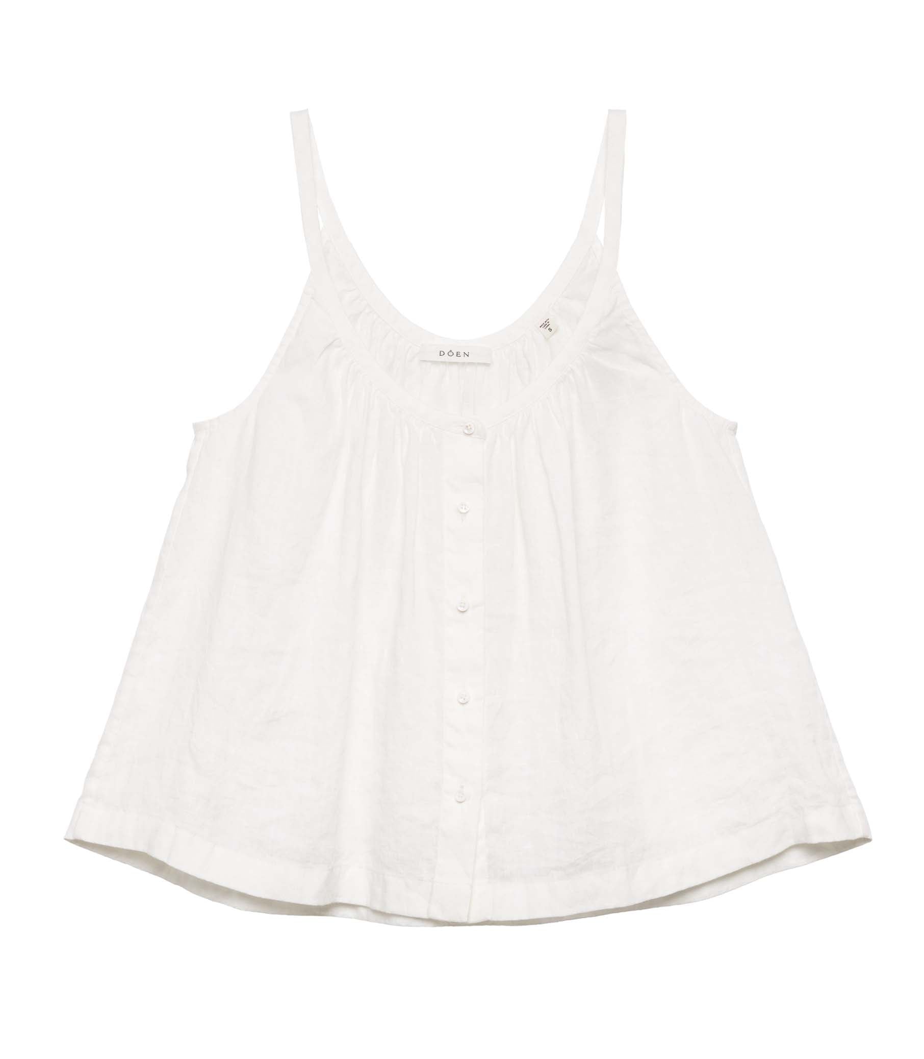 NALINA LINEN TOP -- SALT | SUMMER 24