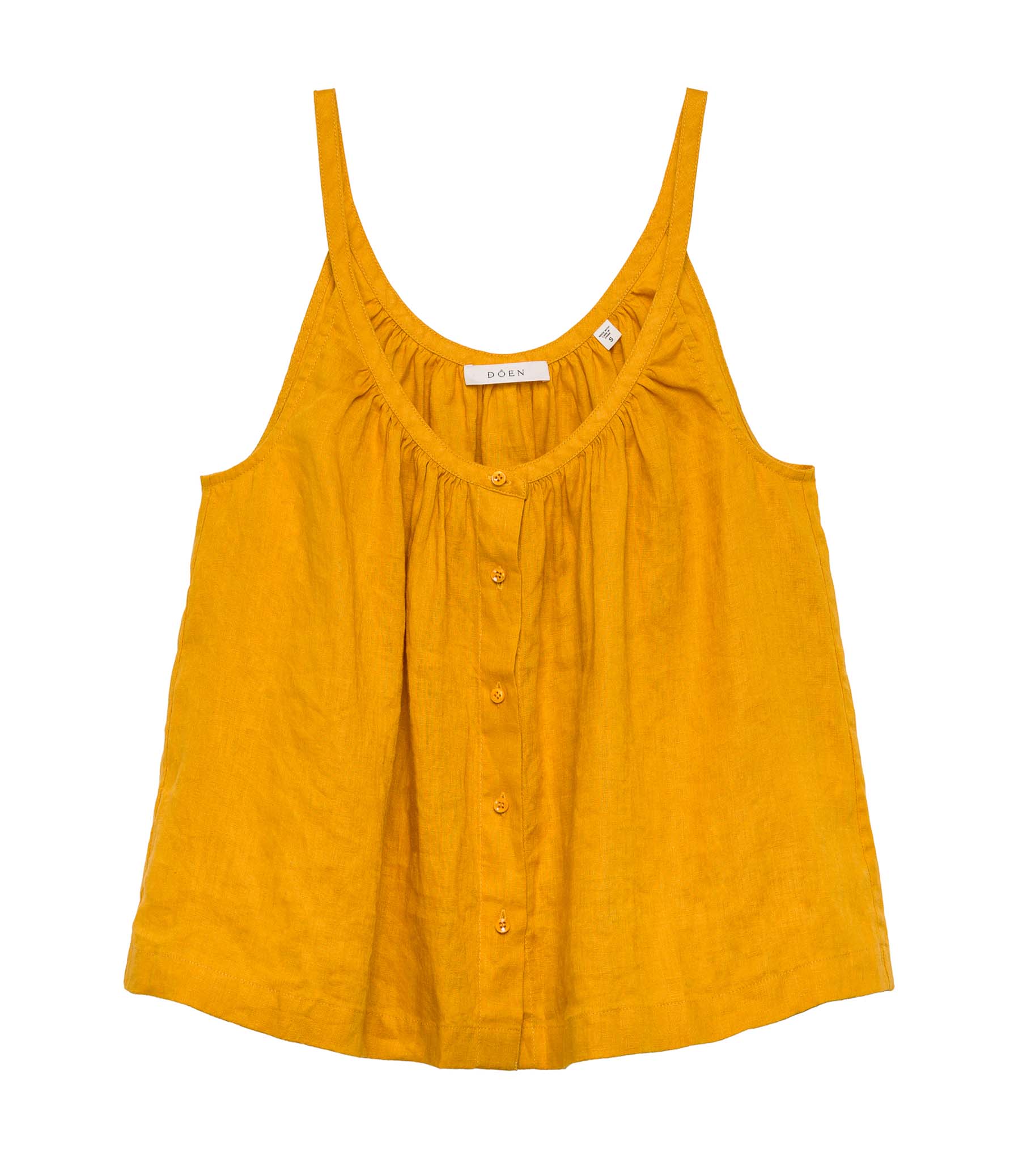 NALINA LINEN TOP -- SUNFLOWER | SUMMER 24