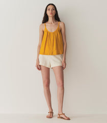 NALINA LINEN TOP -- SUNFLOWER | SUMMER 24