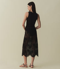 NANDI SKIRT -- BLACK | HOLIDAY 24