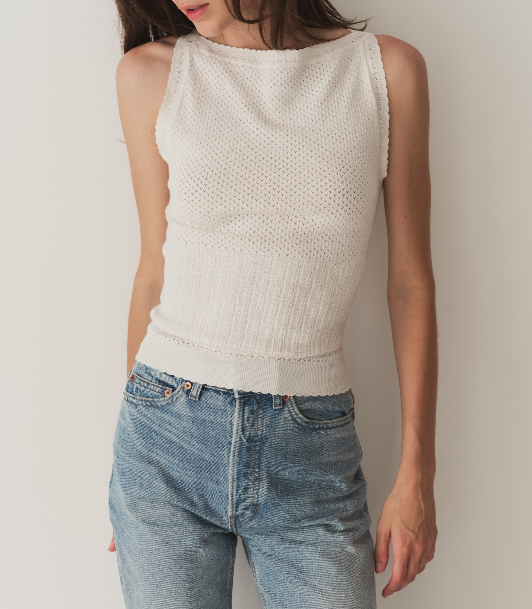 NERIDA TOP -- IVORY | SUMMER 24