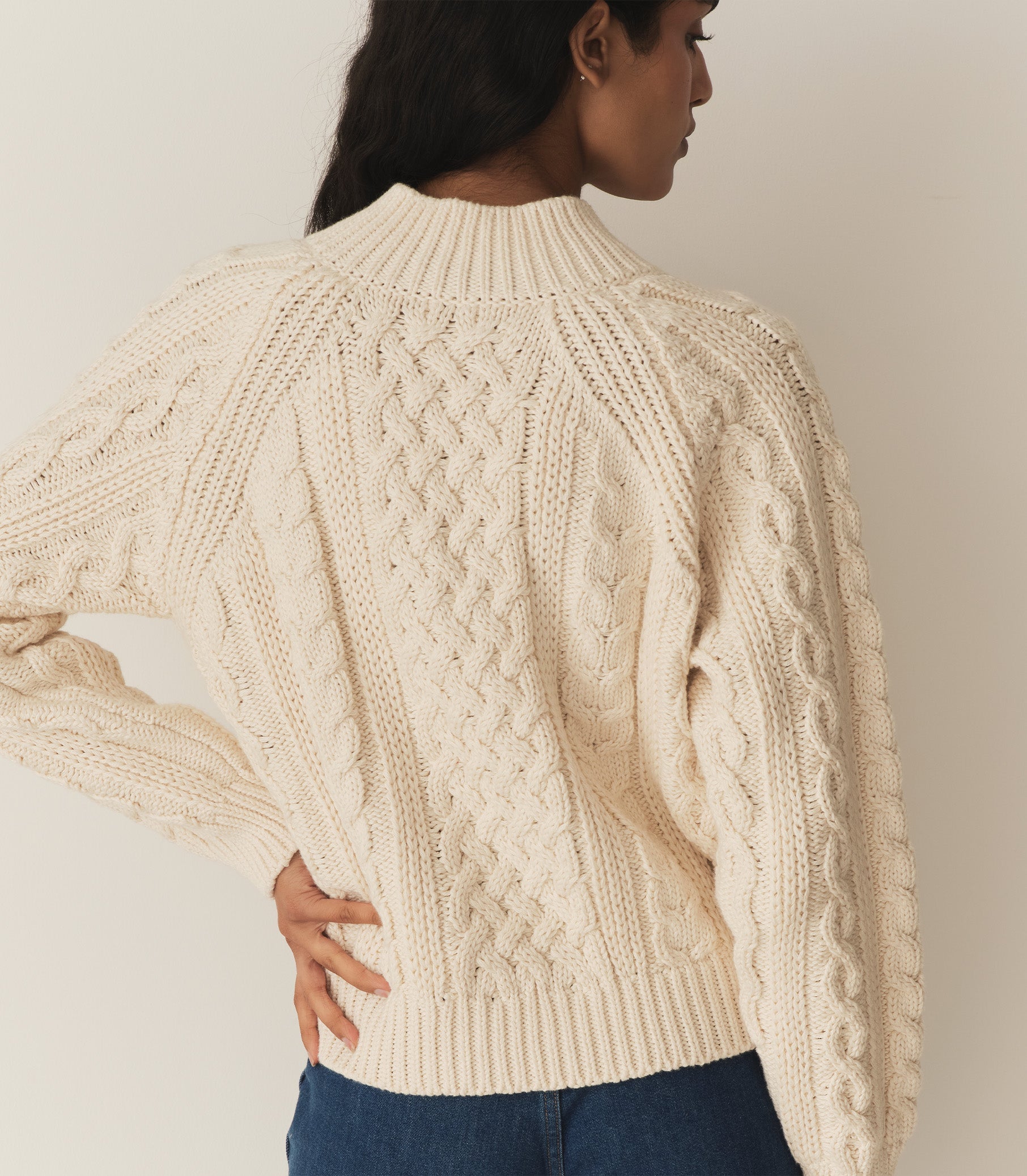 NORWOOD SWEATER -- CREAM | FALL 24