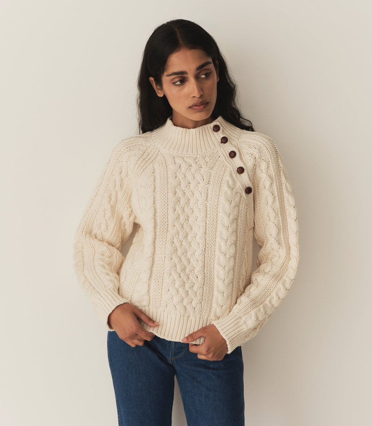 NORWOOD SWEATER -- CREAM | FALL 24