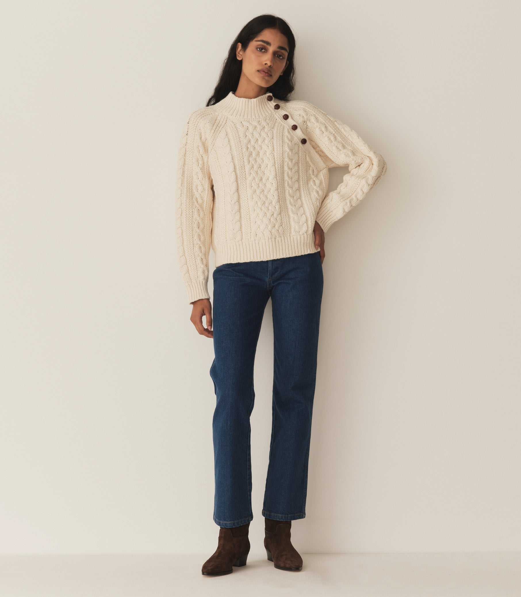 NORWOOD SWEATER -- CREAM | FALL 24