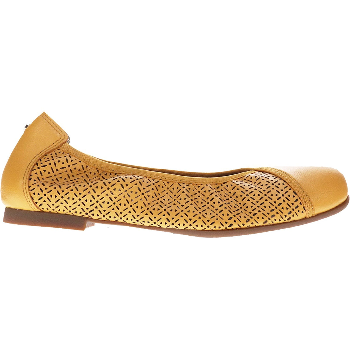 Women's Revere Nairobi Mustard Laser Leather