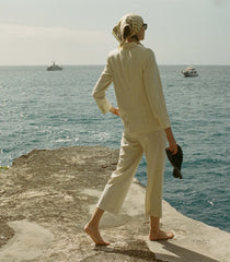 OLIVIA PANT -- GESSATO STRIPE | SPRING 24