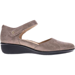 Women's Revere Osaka Champagne Angle Leather