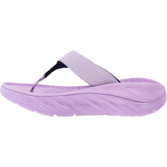 Women's Hoka Ora Recovery Flip Violet Bloom/Outerspace Fabric