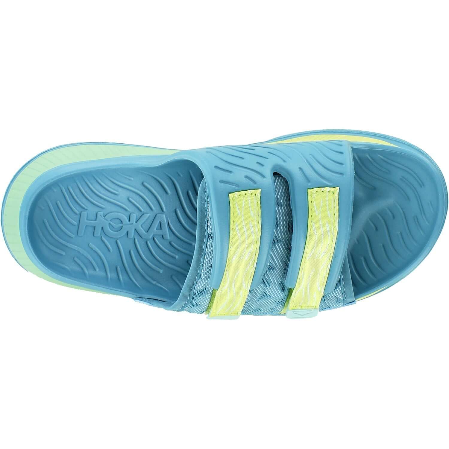 Unisex Hoka Ora Luxe Ocean Mist/Citrus Glow EVA