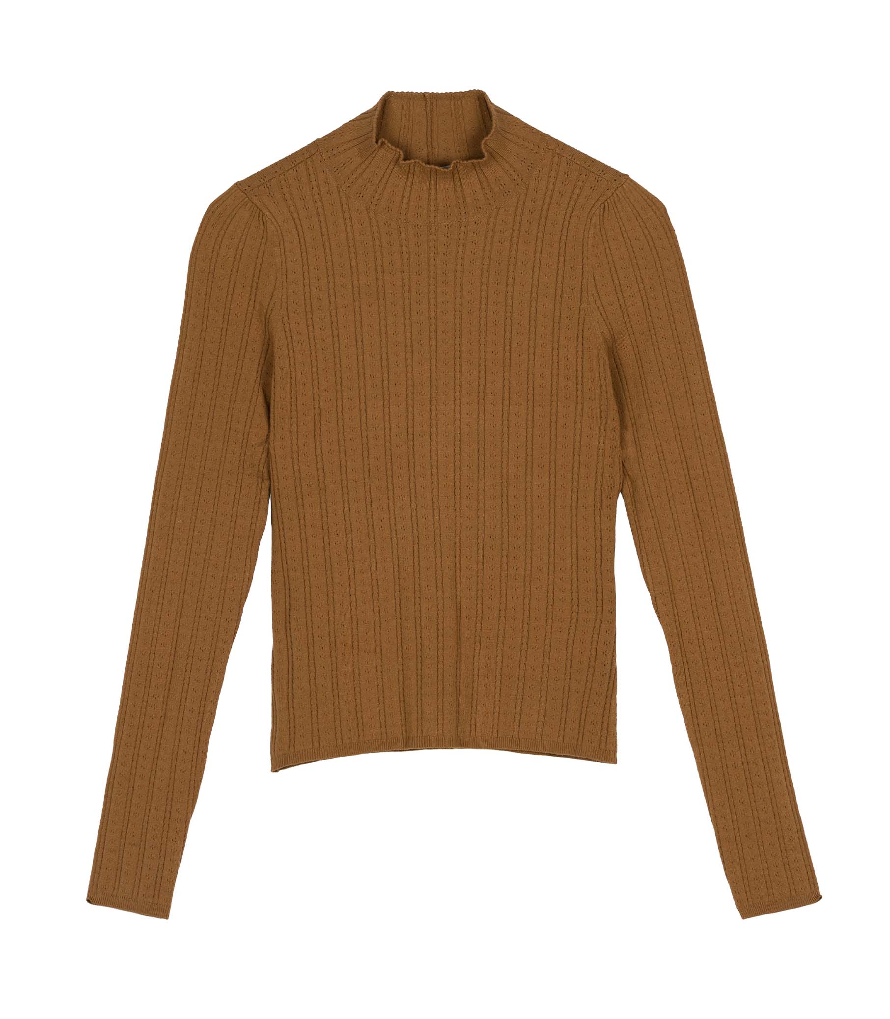 OSLO TURTLENECK -- TOASTED PECAN | WINTER 23