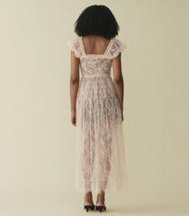 PAMELINA DRESS -- PETUNIA PINK LACE | SPRING 24