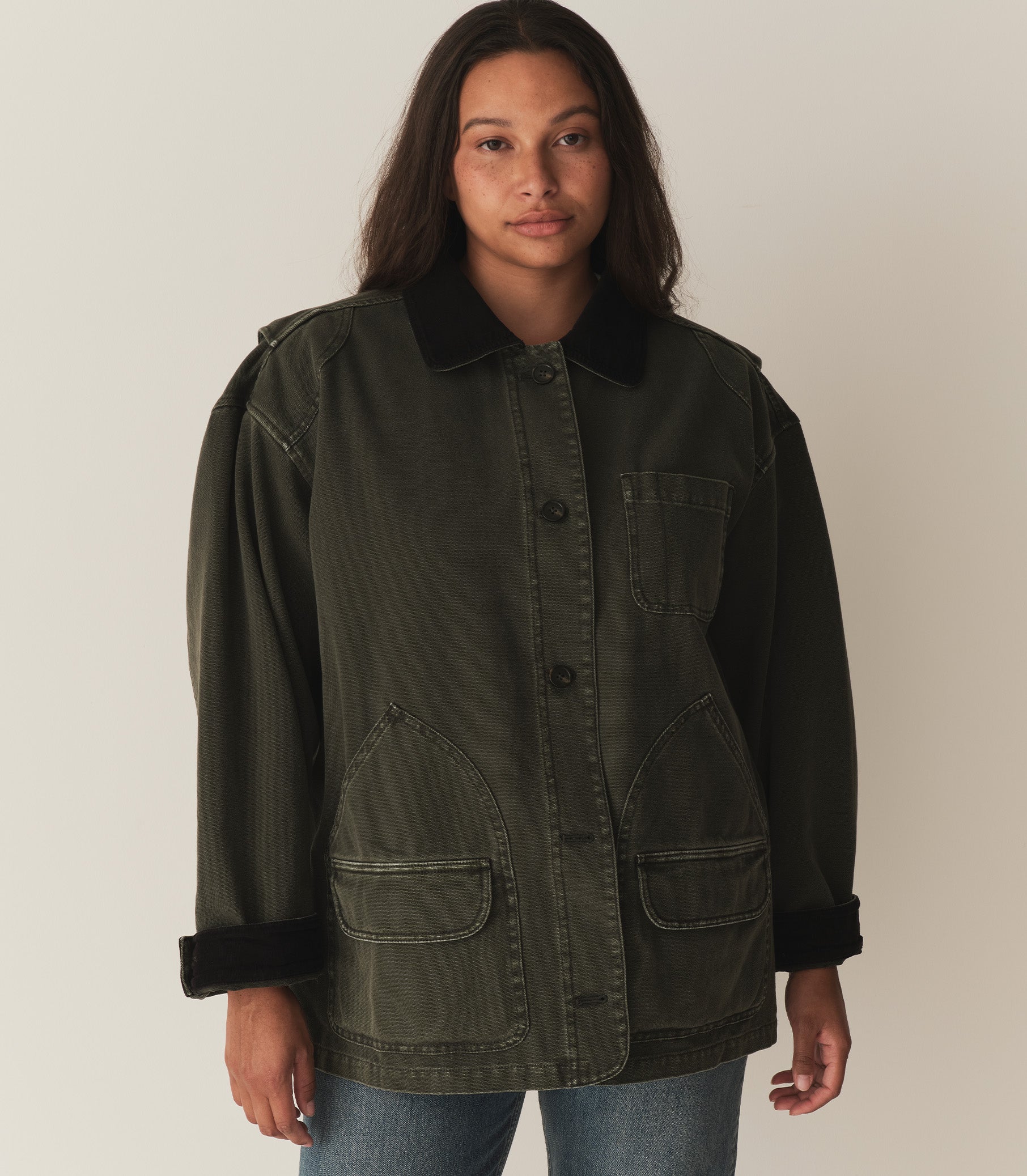 PASCUAL JACKET -- DARK OLIVE | FALL 24