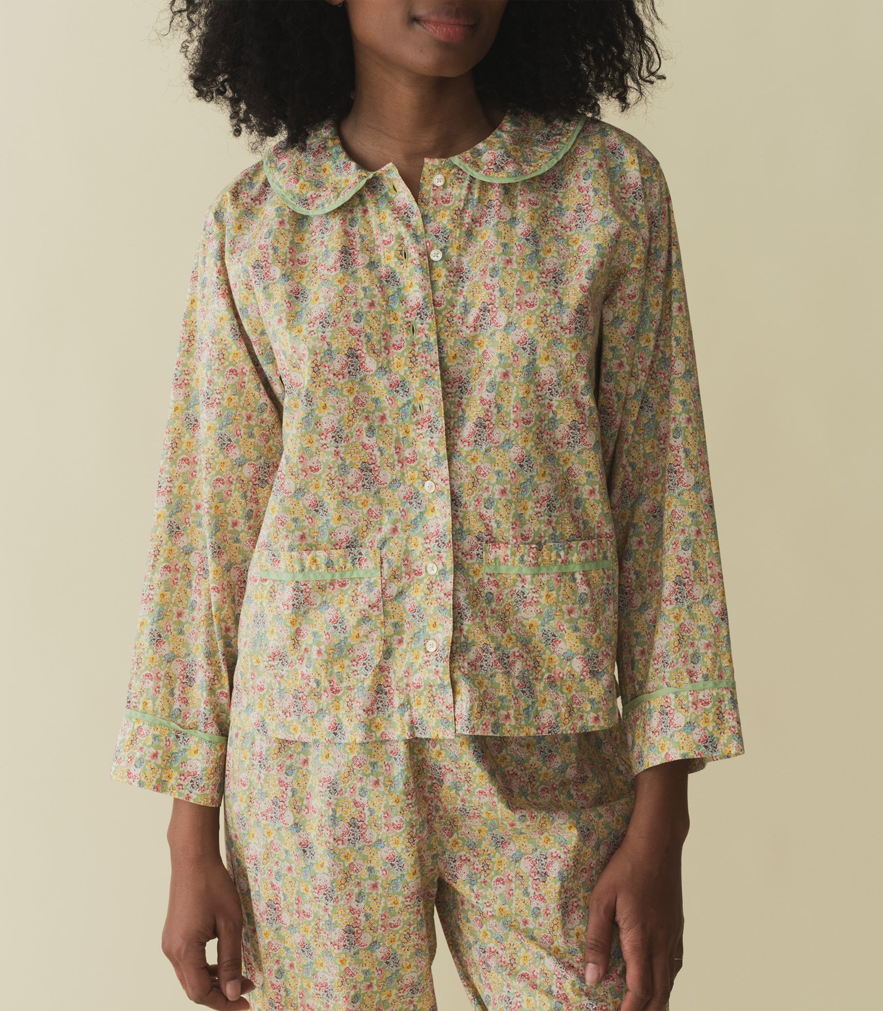 PAZ PAJAMA -- CHRYSANTHEMUM SKY FLORAL | SPRING 24